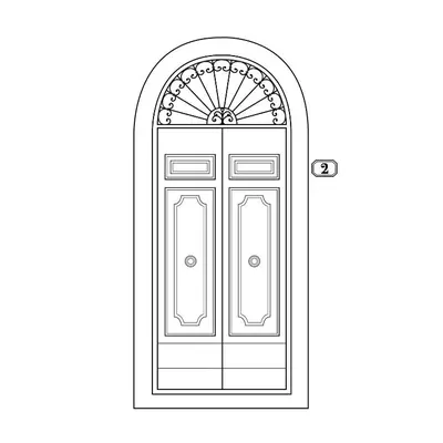 Planimetria di Casa Thiele alla Signoria