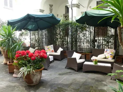 Area soggiorno di Hotel Palazzo Benci