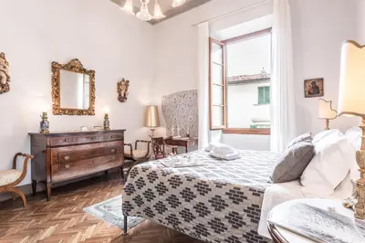 Letto o letti in una camera di Luxury Petra San Frediano by Mmega