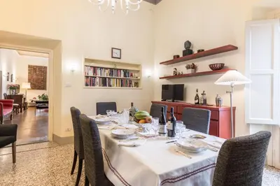 TV o dispositivi per l'intrattenimento presso Luxury Petra San Frediano by Mmega