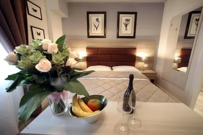 Letto o letti in una camera di Alderotti Home