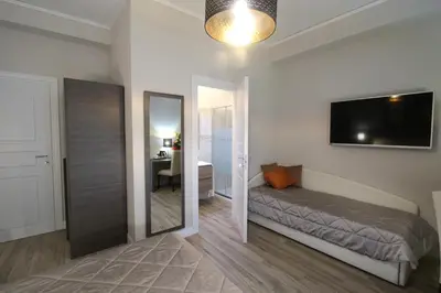 Letto o letti in una camera di Alderotti Home
