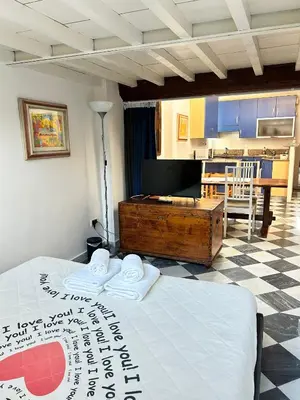 Letto o letti in una camera di Suite Presto