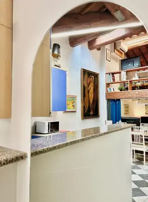 Cucina o angolo cottura di Suite Presto