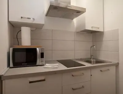 Cucina o angolo cottura di La Casa Bianca
