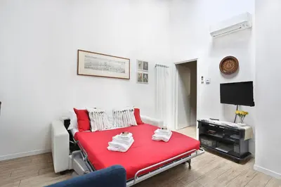 TV o dispositivi per l'intrattenimento presso Granduca Apartment in Top Location