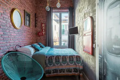 Letto o letti in una camera di Coderooms