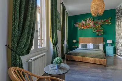 Letto o letti in una camera di Coderooms