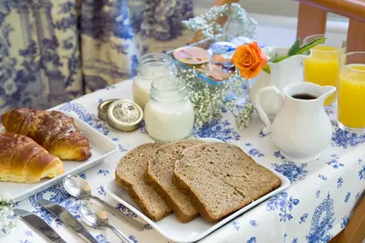 Cibo presso il bed & breakfast o nelle vicinanze