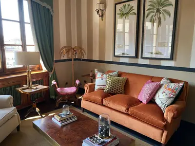 Area soggiorno di Hotel Hermitage
