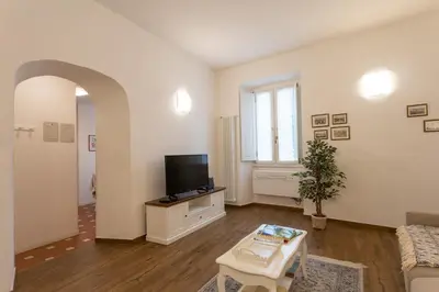 TV o dispositivi per l'intrattenimento presso Mercatale Apartment