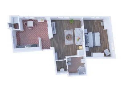 Planimetria di Mercatale Apartment
