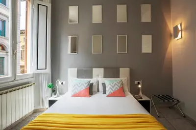 Letto o letti in una camera di 3B Firenze Centro