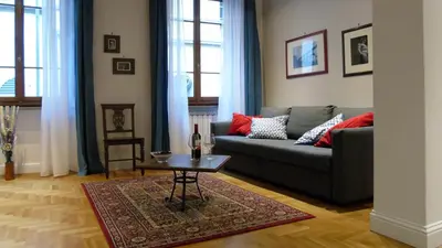Area soggiorno di Duomo Classic Apartment