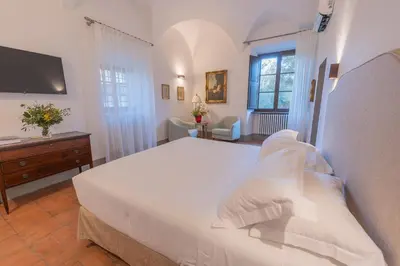 Letto o letti in una camera di Corte Di Valle