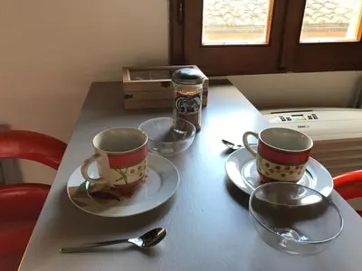 Set per la preparazione di tè e caffè presso The San Frediano Cool-Spot Florence Center