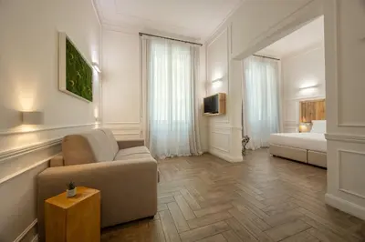 Letto o letti in una camera di Eco Urban B&B
