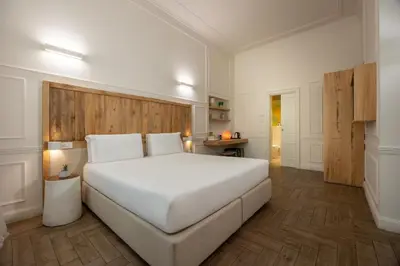 Letto o letti in una camera di Eco Urban B&B