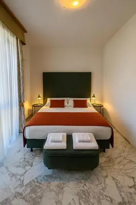 Letto o letti in una camera di Antella Residence