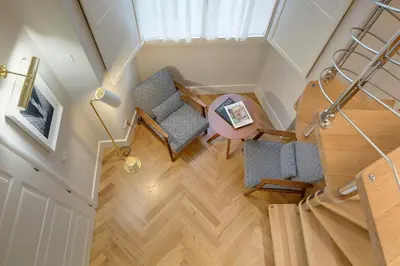 Area soggiorno di TAILOR HOUSE B&B