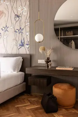 Area soggiorno di Aramis Deluxe Rooms