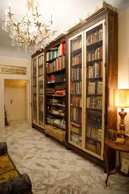 Biblioteca nel bed & breakfast