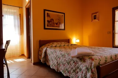 Letto o letti in una camera di Agriturismo Villa Guarnaschelli