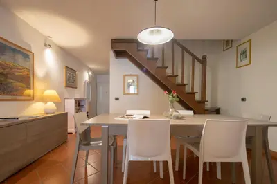 Area soggiorno di San Frediano House by Mmega