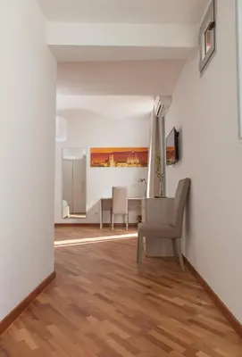 Area soggiorno di Le Tre Lune Suites