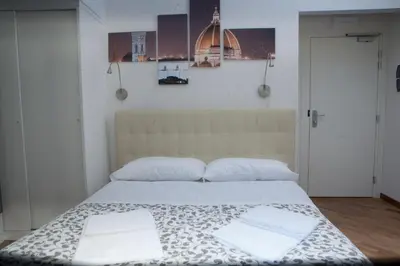Letto o letti in una camera di Le Tre Lune Suites