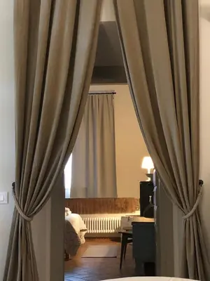 Letto o letti in una camera di Sosta al Capitano