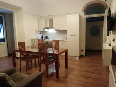 Cucina o angolo cottura di Palazzo Guasti Appartamento Guido