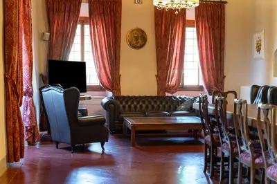 Area soggiorno di Art Hotel Villa Agape - Place of Charme