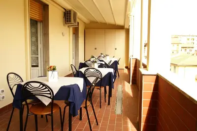 Area soggiorno di Il Grillo Di Firenze B&B