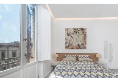 Letto o letti in una camera di Cupola View