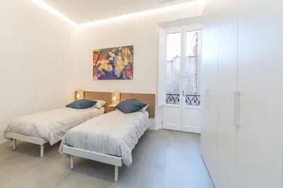 Letto o letti in una camera di Cupola View