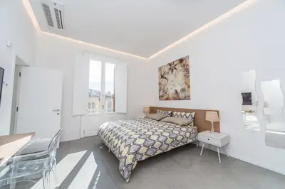 Letto o letti in una camera di Cupola View