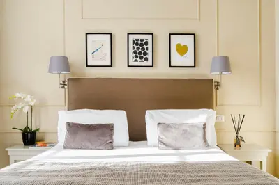 Letto o letti in una camera di Dedo Boutique Hotel