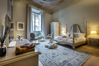 Area soggiorno di Palazzo Ridolfi - Residenza d'Epoca
