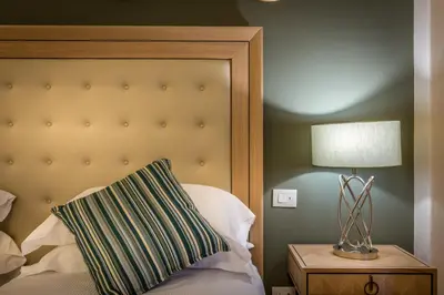 Letto o letti in una camera di Palazzo Ridolfi - Residenza d'Epoca