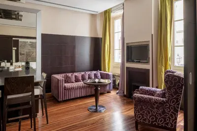 Area soggiorno di Ricasoli Firenze Luxury Apartments | UNA Esperienze