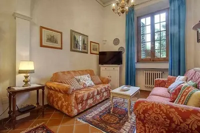 Area soggiorno di Santa croce elegant with garage