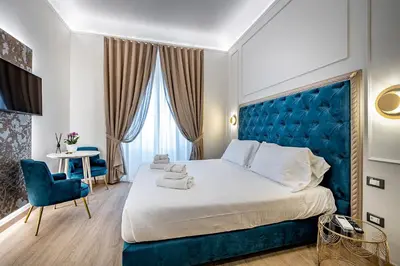 Letto o letti in una camera di Residenza Giotto