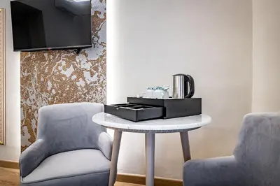 Set per la preparazione di tè e caffè presso Residenza Giotto