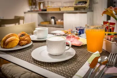 Cibo presso il bed & breakfast o nelle vicinanze