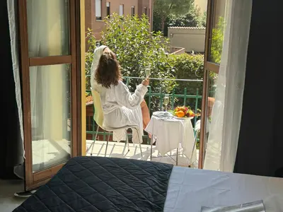 Balcone o terrazza di Relais Stibbert Florence
