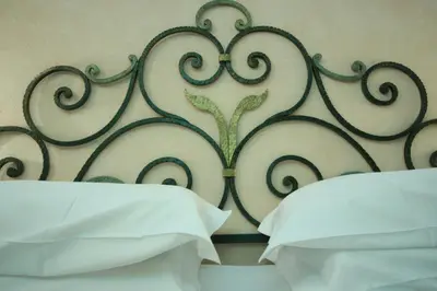Letto o letti in una camera di Studios Garden Terrace Oltrarno