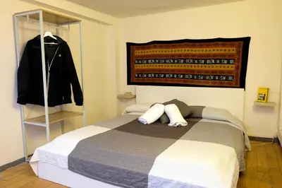 Letto o letti in una camera di Residenza Le Rondini