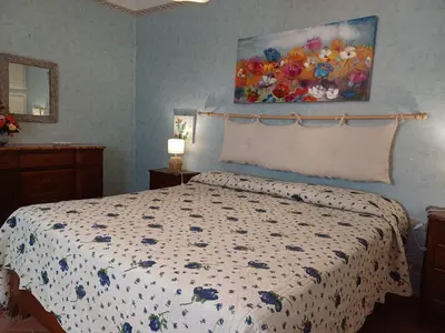 Letto o letti in una camera di Casa Vacanze Amelia