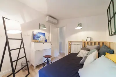 Letto o letti in una camera di San Lorenzo with private terrace